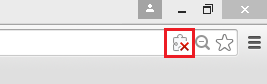 Chrome Address Bar Plug-in Blocked